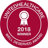 unitedhealthcare well deserved award 2018